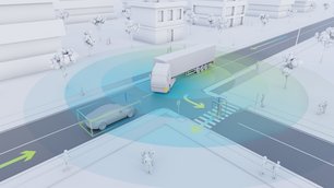 Illustration representing innovative future technologies