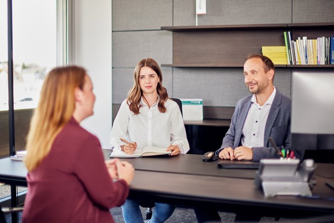 Job interview at Hödlmayr