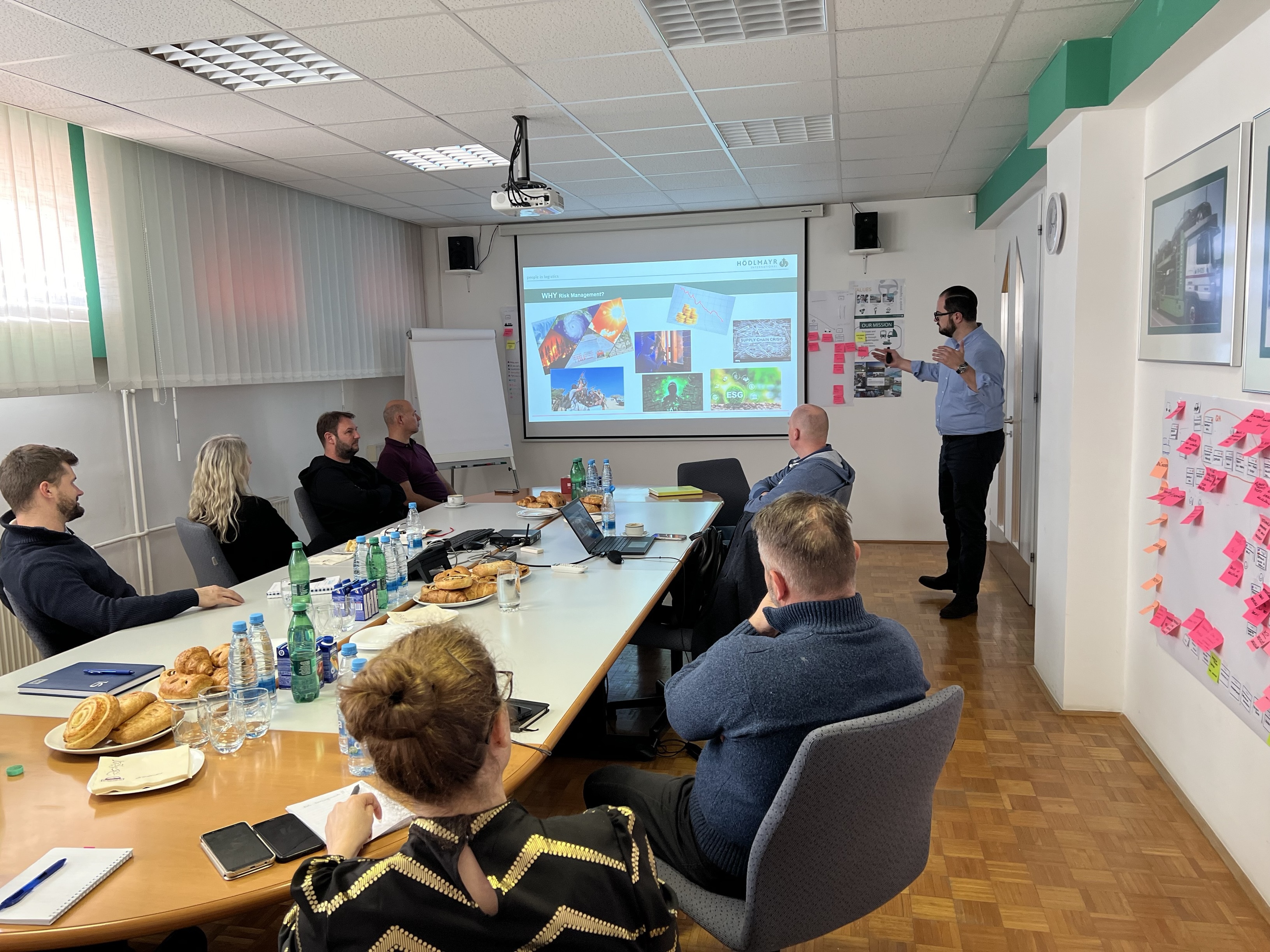 Presentation at risk management training 