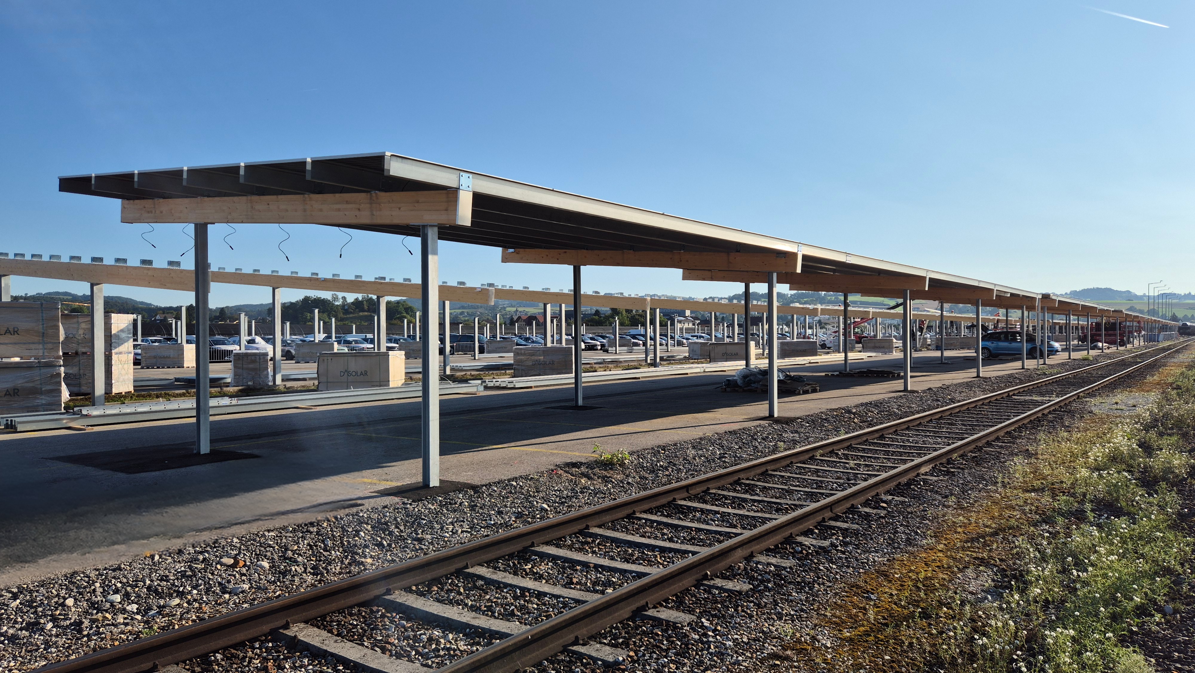 Carports mit PV-Module 