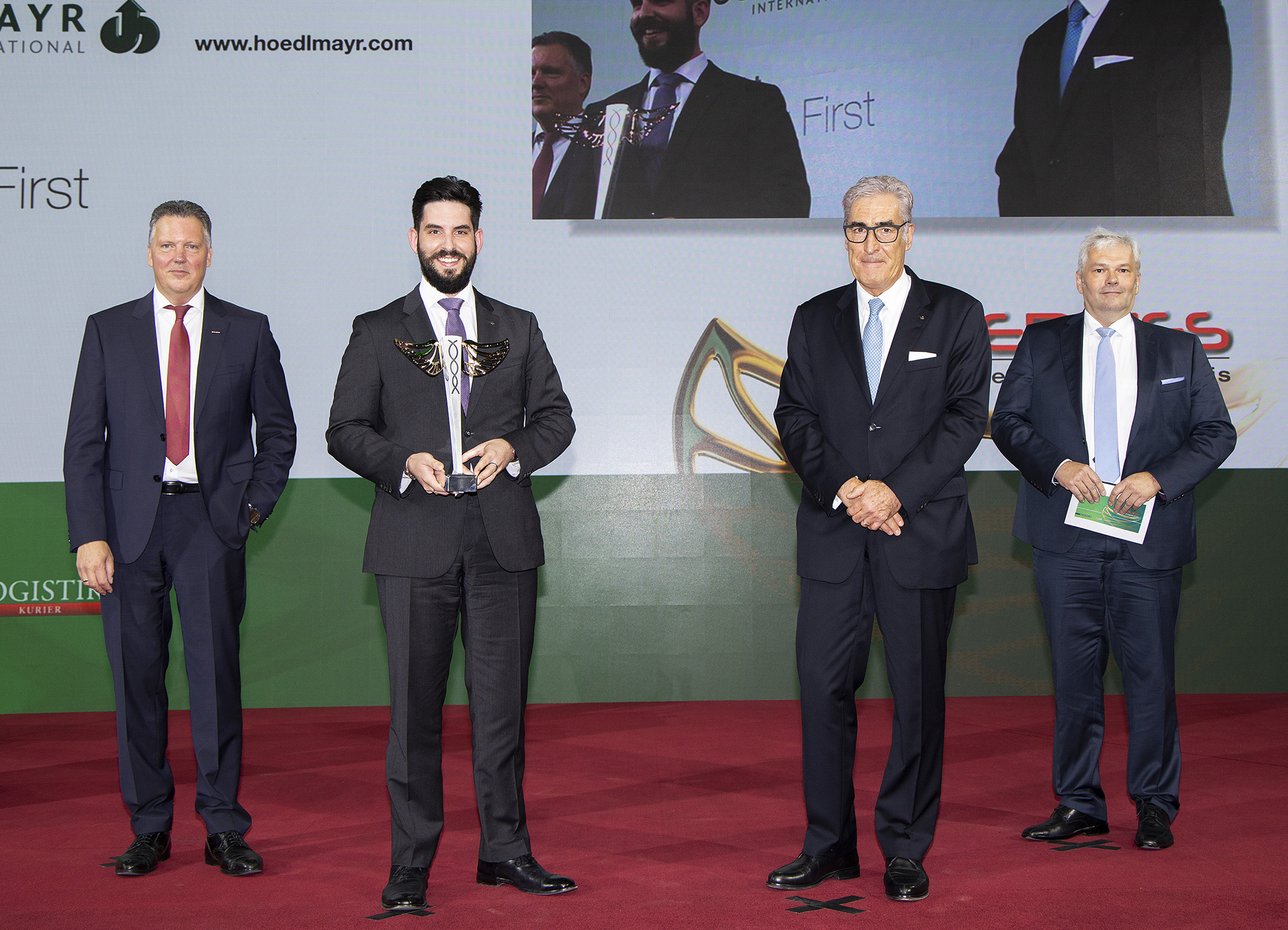 Johannes Alexander Hödlmayr and Johannes Hödlmayr at Hermes Wirtschaftspreis